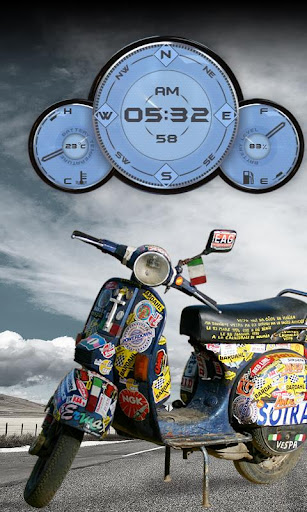 Vespa Compas Clock Battery LWP