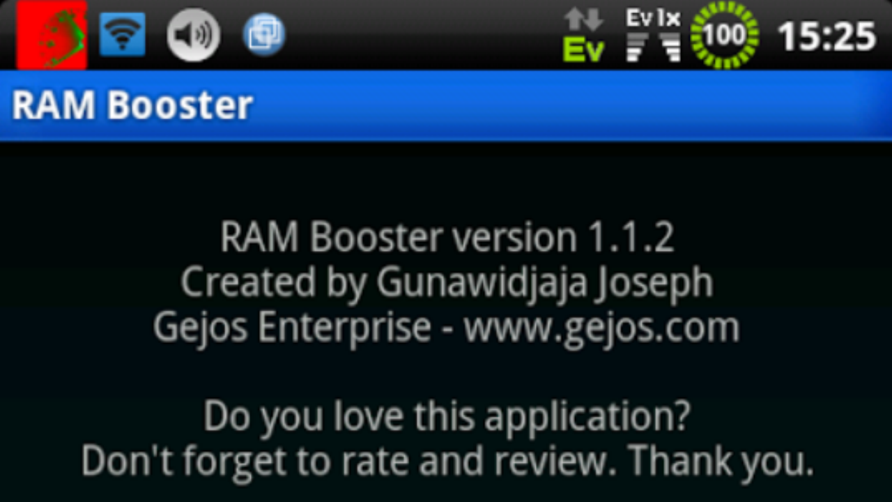 RAM Booster (root) - screenshot