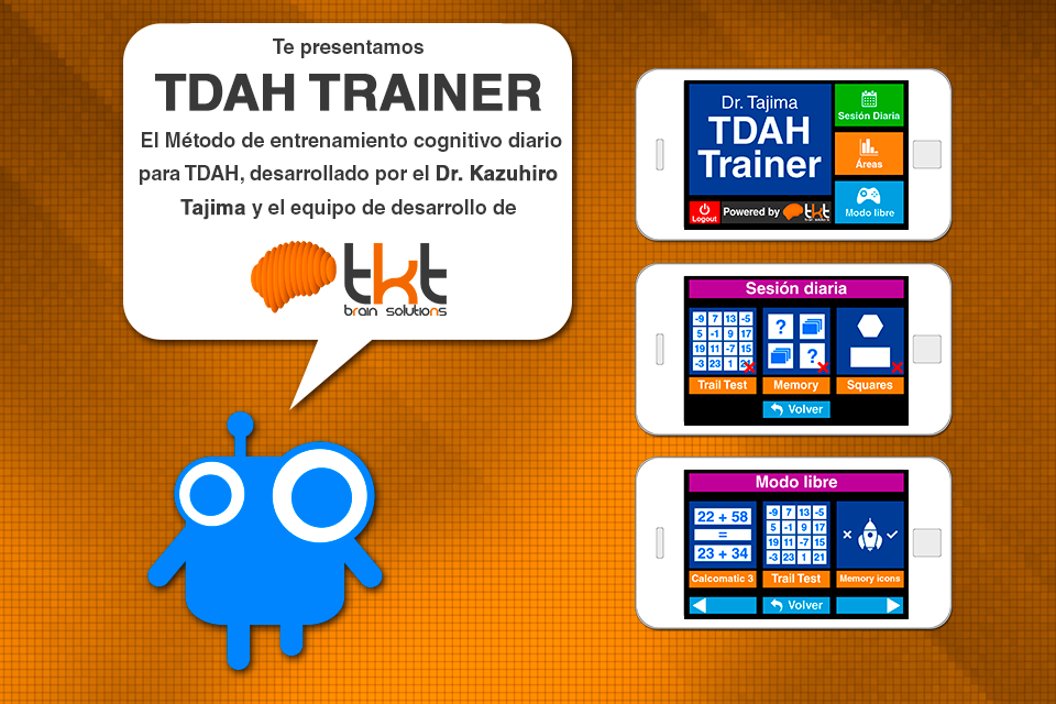 Android application ADHD Adult Trainer screenshort
