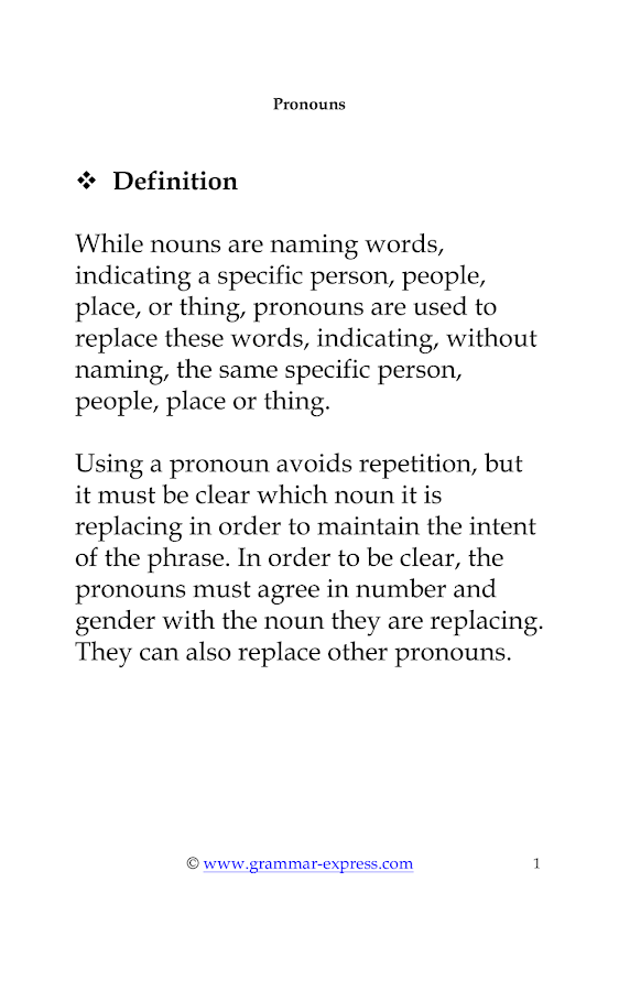 Printables Parts Of Speech Review Worksheet grammar parts of speech lite android apps on google play screenshot