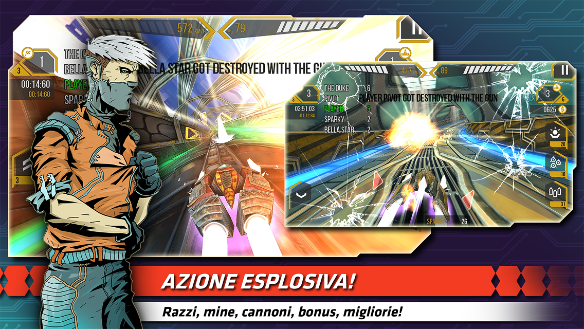  FLASHOUT 2, corse futuristiche alla Wipeout su Android !