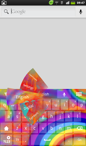 【免費個人化App】Rainbow Colors Keyboard-APP點子