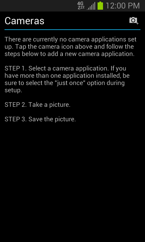 Camera Timestamp Add-on - screenshot