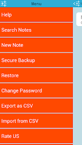 Secret: Password vault screenshot 1