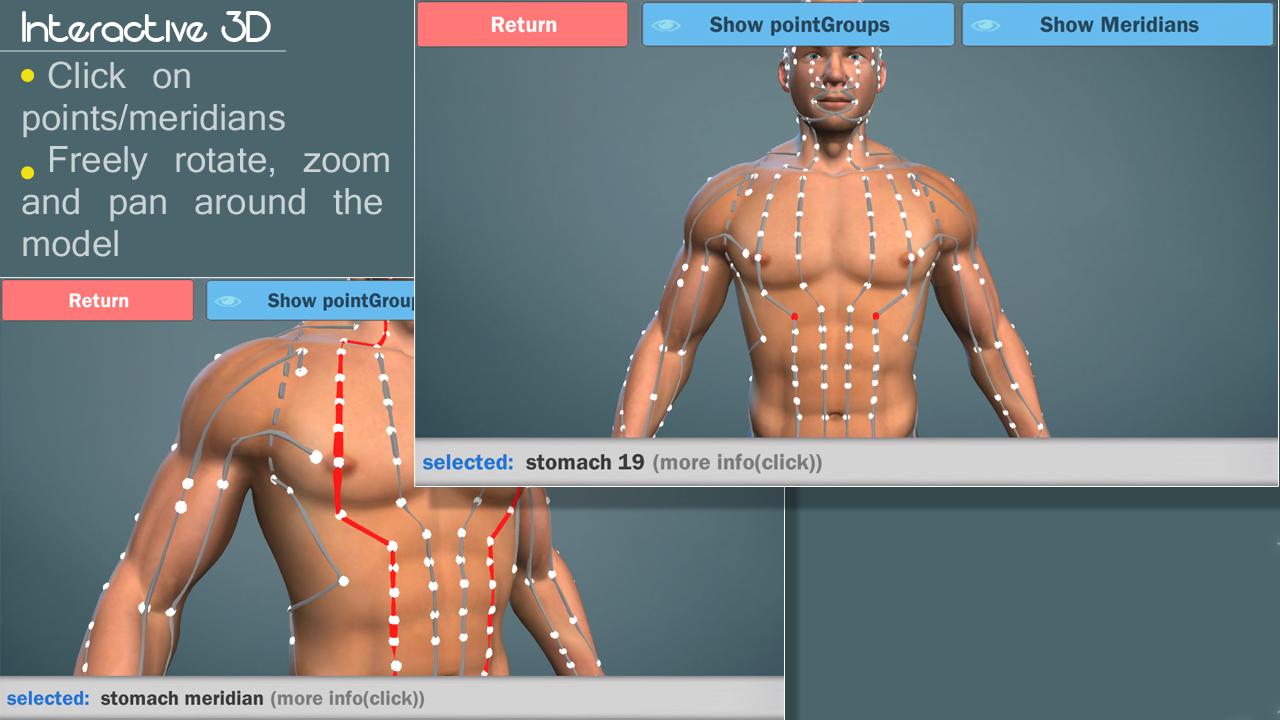 Android application Easy Acupuncture 3D -FULL screenshort
