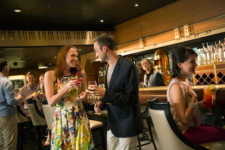 Grab a cocktail, meet new people and listen to live music at Keys, an  elegant adults-