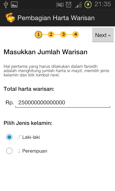 Pembagian Berdasarkan Waris Wasiat