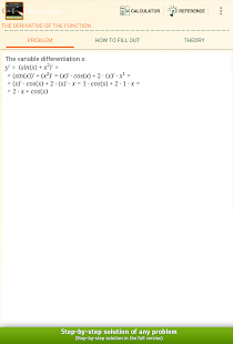 Math Helper - Algebra Calculus - screenshot thumbnail