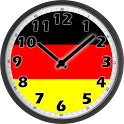 Germany Flag Analog Clock