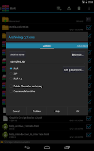 RAR for Android - screenshot thumbnail