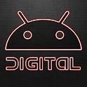 Digital Red GO Launcher Theme logo