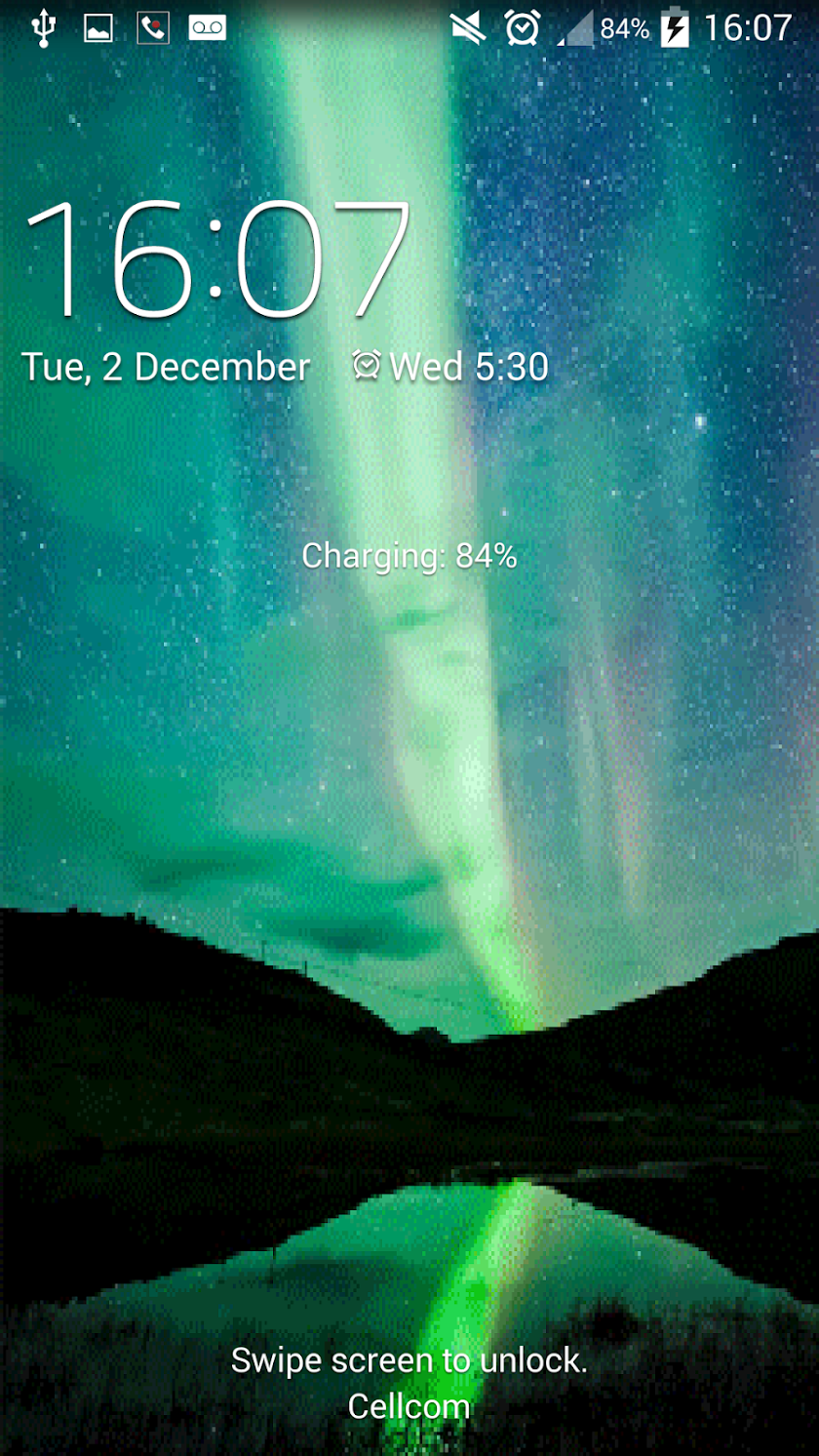 Aurora live wallpaper    Screen 1