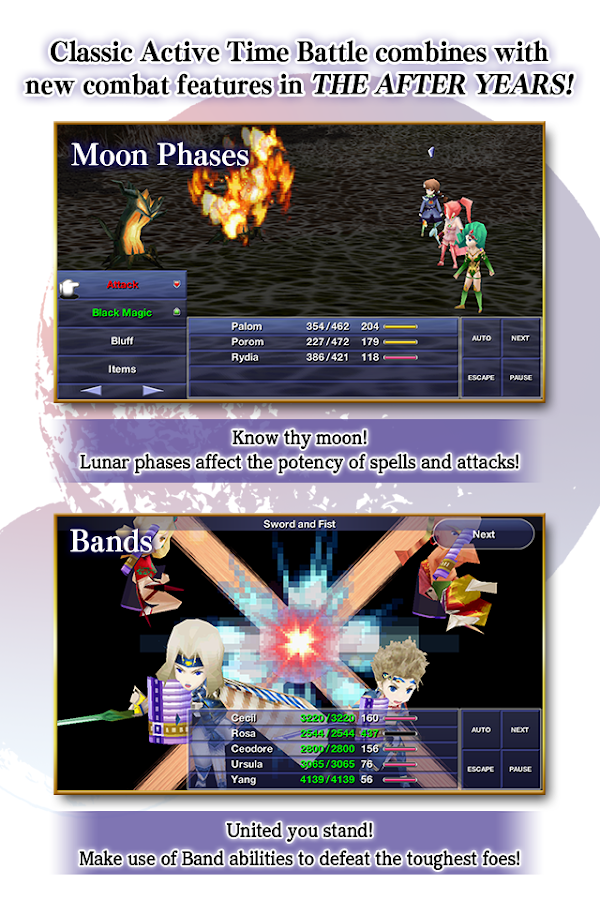 FINAL FANTASY IV: APÓS ANOS - Screenshot