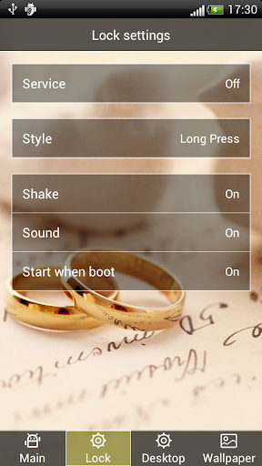 浪漫结婚对戒动态壁纸屏幕锁