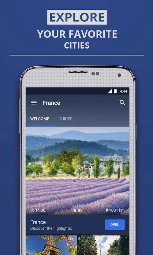 Android application France Premium Guide screenshort