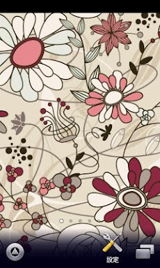 フローラルな花柄模様壁紙 スマホ待ち受け壁紙 Ver192 Androidアプリ Applion