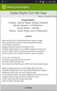 Download Hindi Songs Lyrics Engine APK to PC  Download 