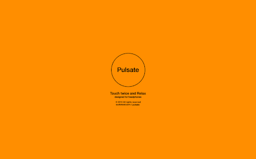 Android application Pulsate screenshort