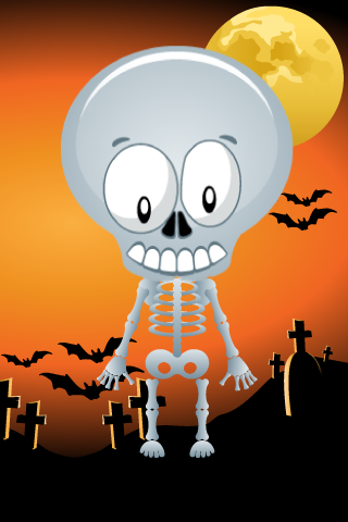 Scary Skeleton 4 UR Halloween