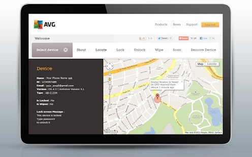 AntiVirus PRO: version premium - screenshot thumbnail