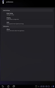 Kiosk Browser HC Screenshots 1