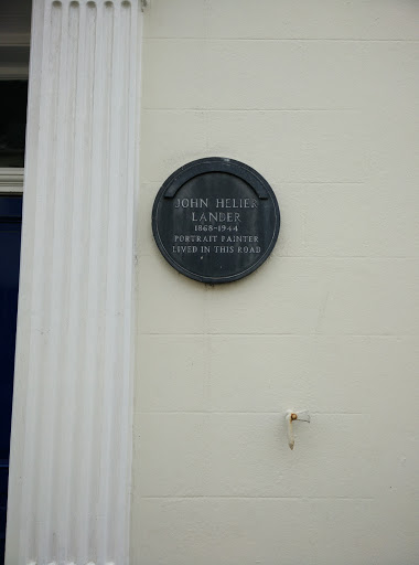 John Helier Lander Plaque