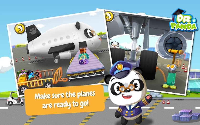 Dr. Pandas Airport Screen 2