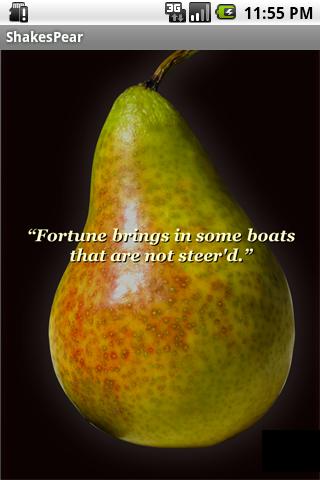 Shakes Pear: The Organic Bard