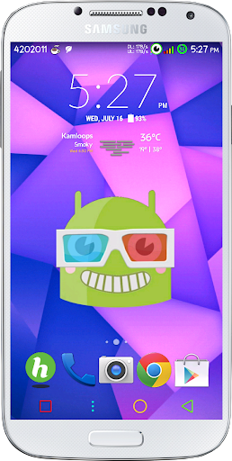 Neon Droid - CM11 Theme