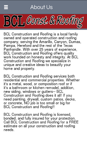 免費下載商業APP|BCL Construction And Roofing app開箱文|APP開箱王
