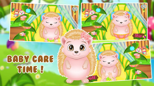 【免費家庭片App】Baby Hedgehog Caring-APP點子