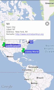 Free Map and Pins (CSV file viewer) APK