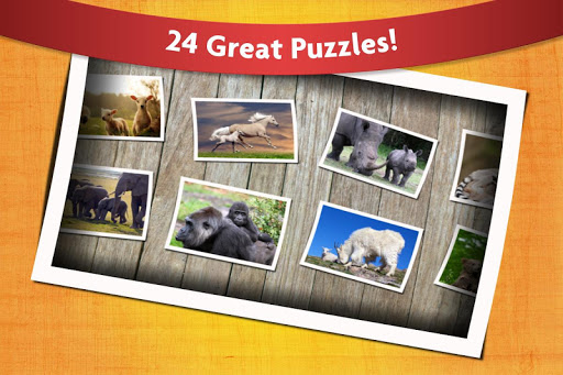 【免費教育App】Cute Animals Jigsaw Puzzles-APP點子