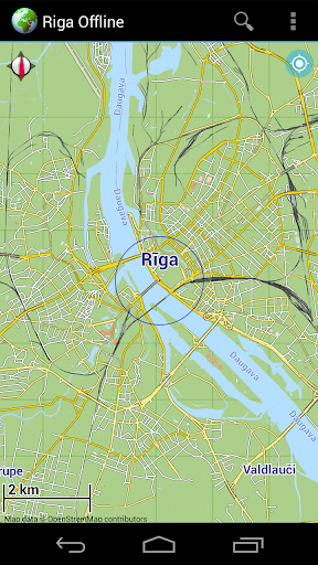 Offline Map Riga Latvia