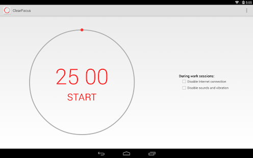 ClearFocus: Pomodoro Timer