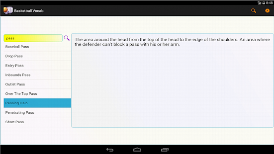 Free Basketball Vocab APK for PC