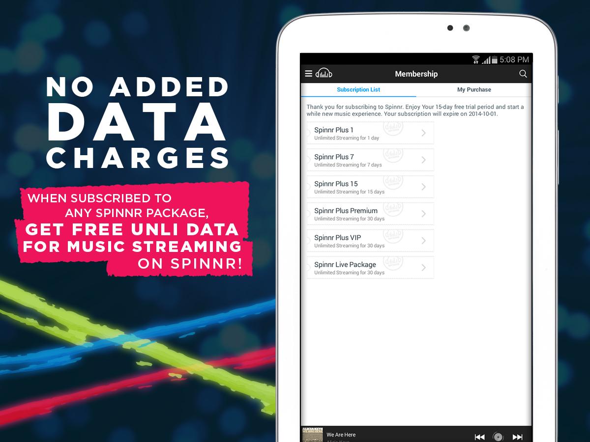 Spinnr Music Screenshot