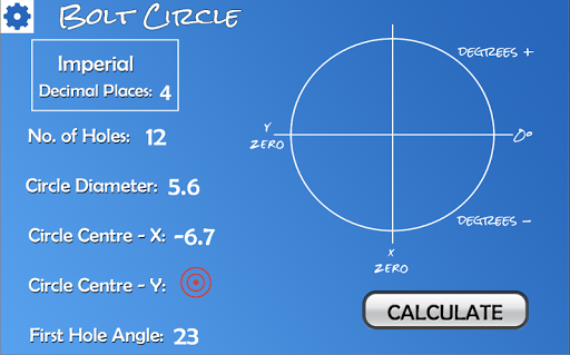 【免費工具App】Bolt Circle Calculator-APP點子