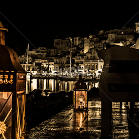 naxos by Konstantinos Theodoropoulos - City,  Street & Park Night