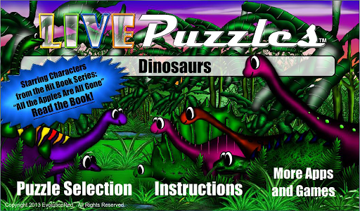 Dinosaurs Live Puzzles