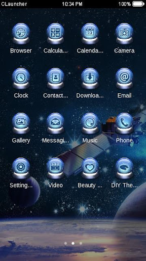 【免費個人化App】‘衛星’手機主題——暢遊桌面-APP點子