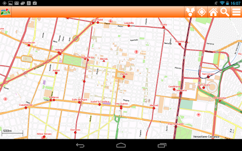 Mexico City Offline mappa Map Screenshots 5