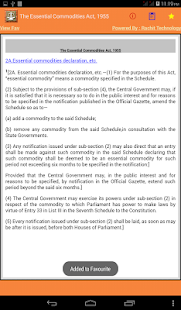 Lastest The Essential Commodities Act APK for Android