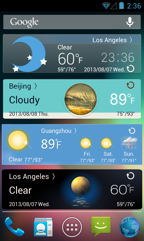 Magic Widgets - screenshot