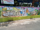 Murals at Stanley Tillakaratne College Mirihana