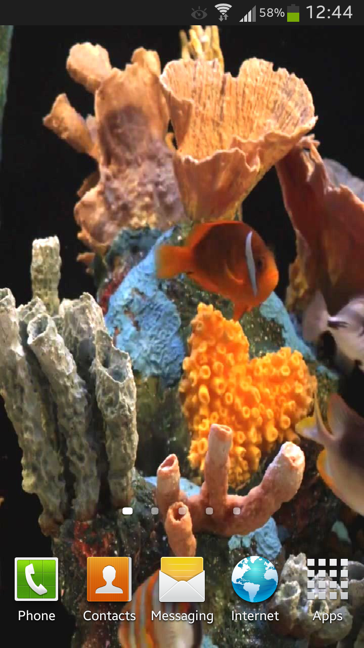Aquarium Live Wallpaper HD Screen 2