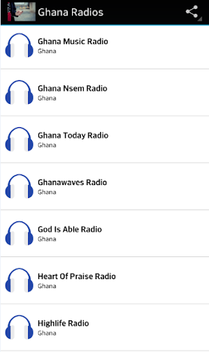 【免費音樂App】Ghana Radios-APP點子