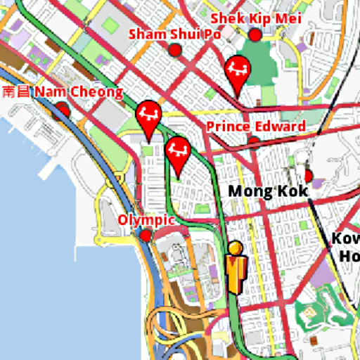 Hong Kong Amenities Map (free) LOGO-APP點子