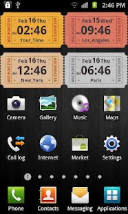 How to install Awesome Clock Widget Lite 1.0 unlimited apk for bluestacks