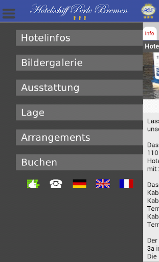 【免費旅遊App】Hotelschiff Perle Bremen-APP點子